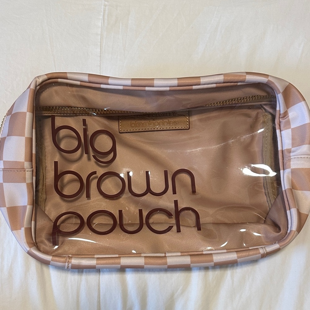 Stoney Clover Lane Big Brown Pouch - Tan and Brown Bloomingdale’s